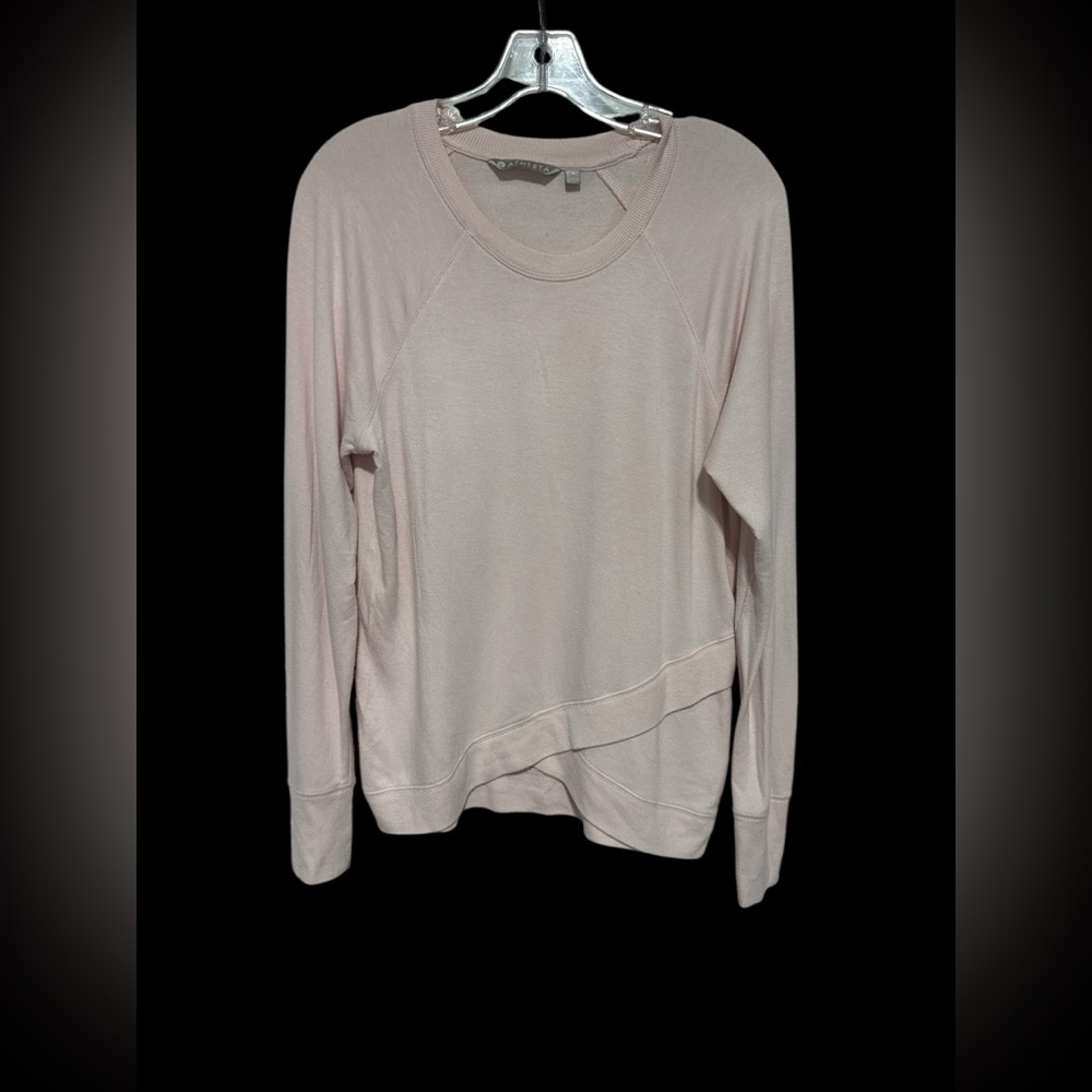 Athleta Soft Pink Sweatshirt In Women’s Size S